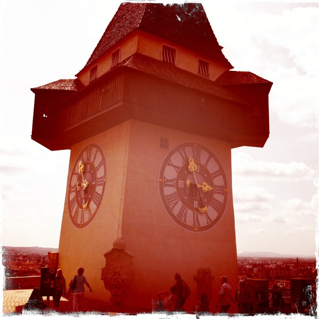 Der Uhrturm in Graz
