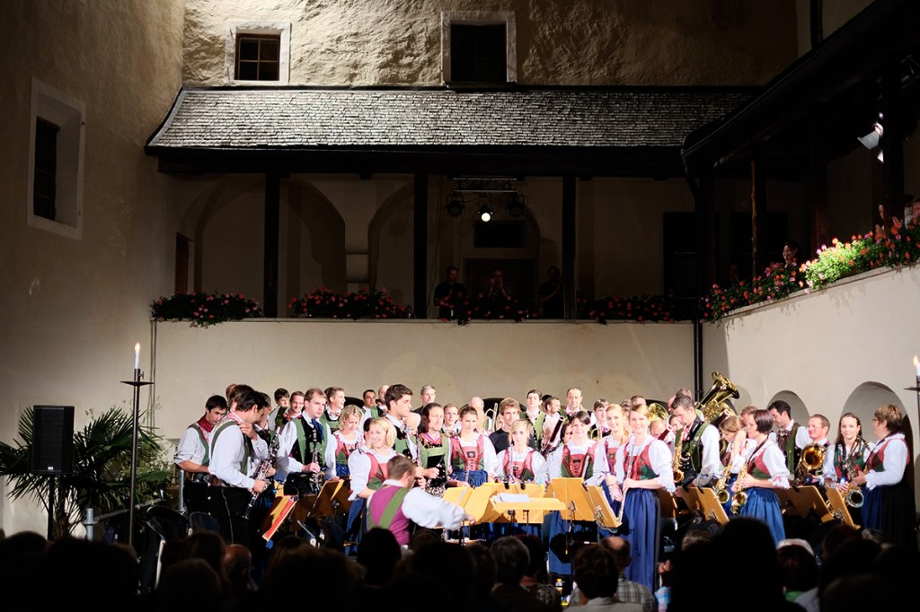 Jubiläumskonzert auf Schloss Bruck